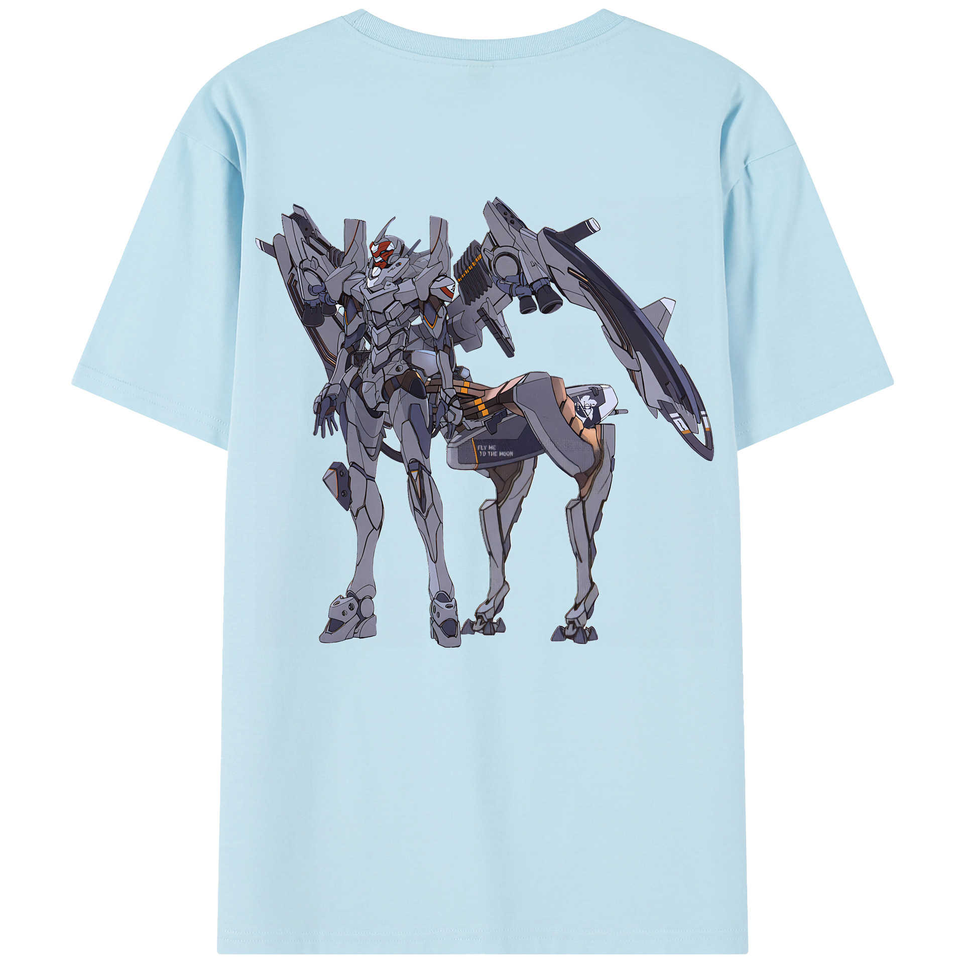 （画像用） EVA 新世紀エヴァンゲリオン 綿100％半袖Tシャツ（背面プリント）